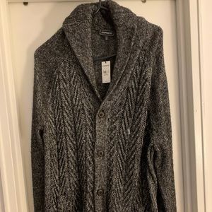 Men’s Express Black Cardigan size XXL